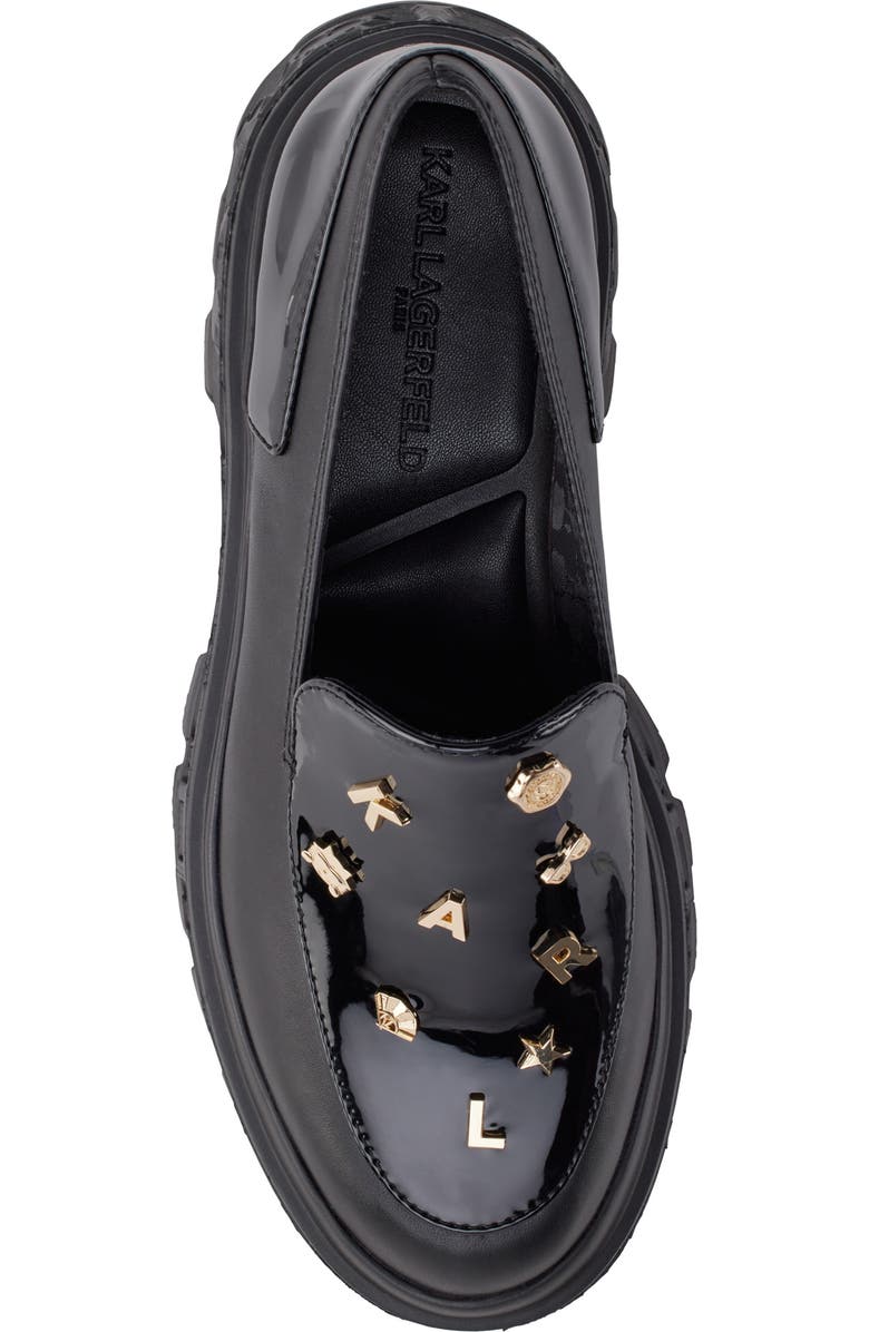 KARL LAGERFELD PARIS Lylah Lug Loafer, Alternate, color,