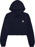 Dalix Heartly Ghost Cropped Hoodie