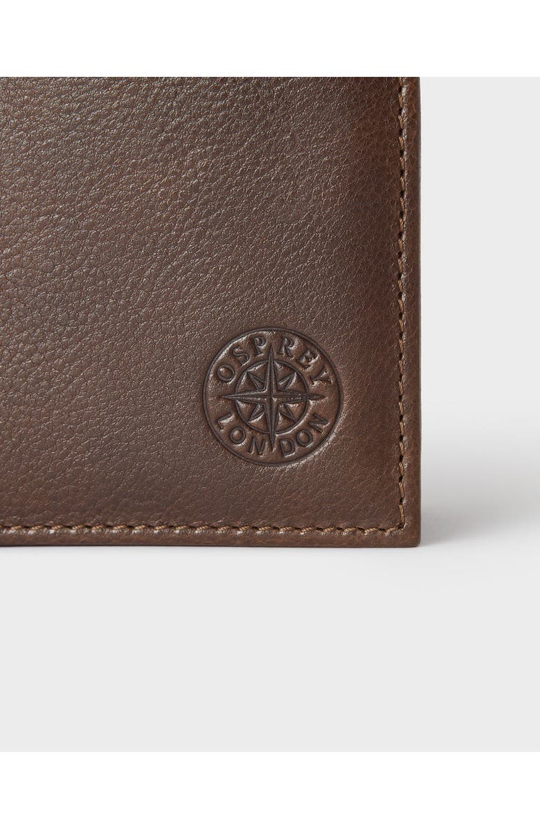 Osprey London The Compass Leather Coin Wallet, Alternate, color, Tan