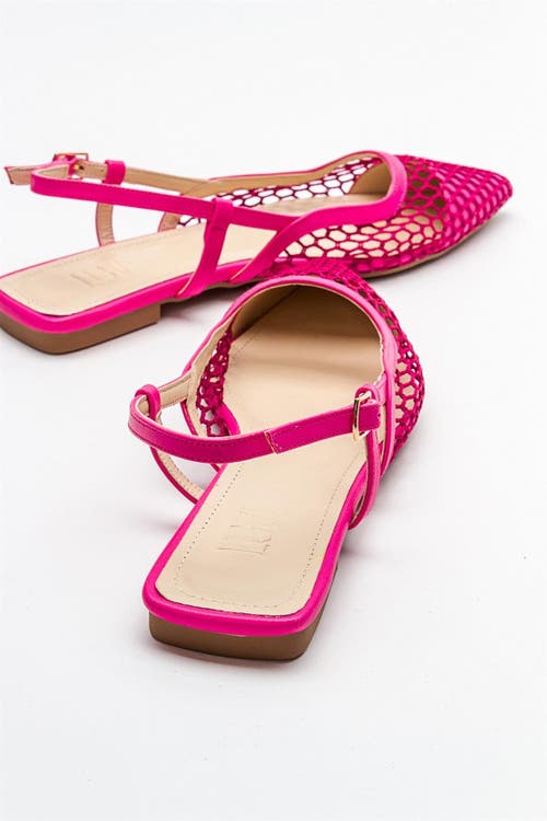 Prologue Shoes Brace Blue Mesh Flat Sandal