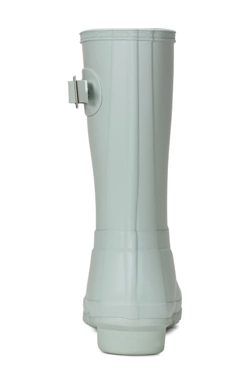 Hunter Original Short Waterproof Rain Boot In Animal Print