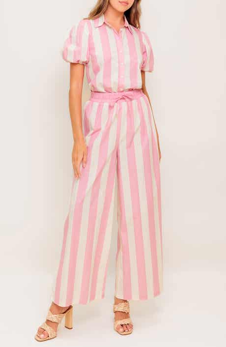 FLYING TOMATO Woven Top & Pants Set