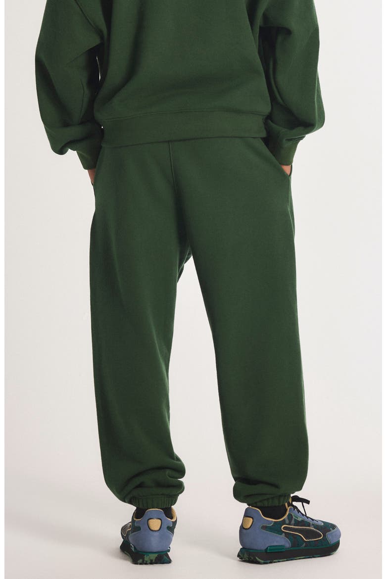 Fleece Joggers, Alternate, color, GREEN JUNIPER