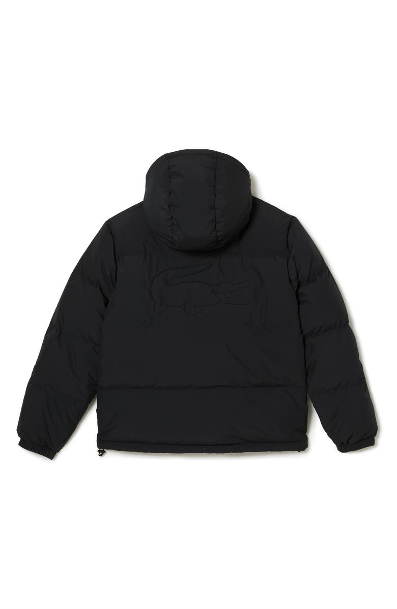 Lacoste Puffer Jacket, Alternate, color, Noir
