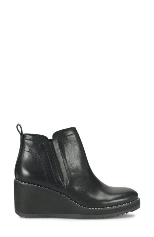 Söfft Emeree Water Resistant Wedge Bootie In Black