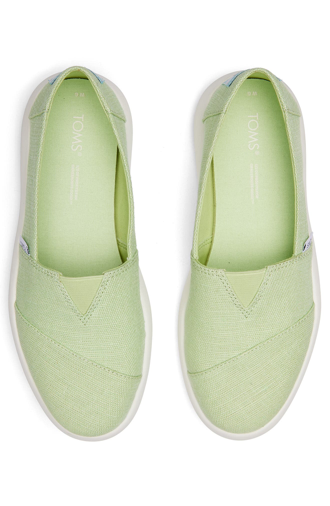 TOMS Alpargata Mallow Slip-On Sneaker, Alternate, color, 