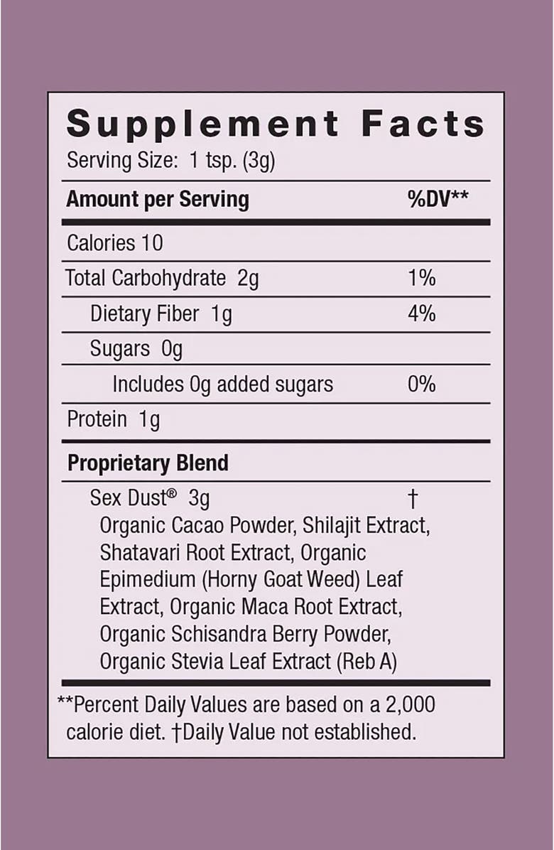 Moon Juice Sex Dust<sup>™</sup> Dietary Supplement Jar, Alternate, color, Sex