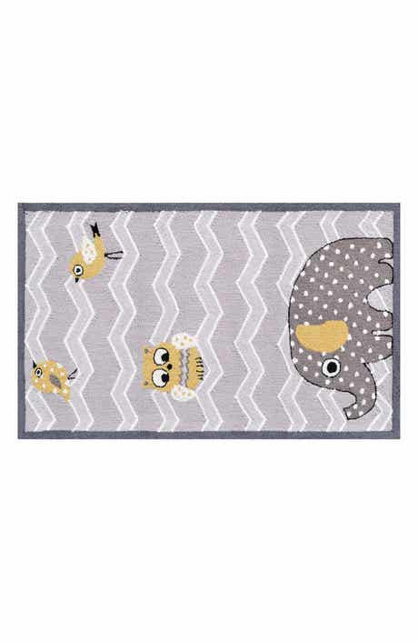 R16 HOME Eleph & Bird Doormat