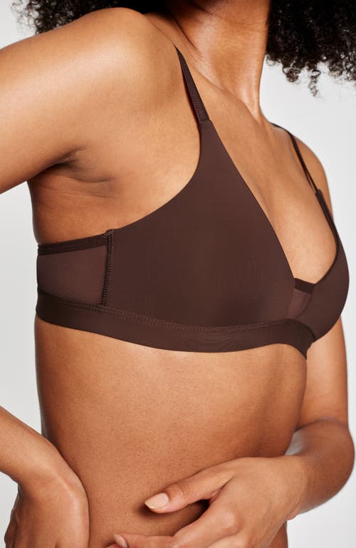 Pepper Limitless Wirefree Scoop Bra In Espresso