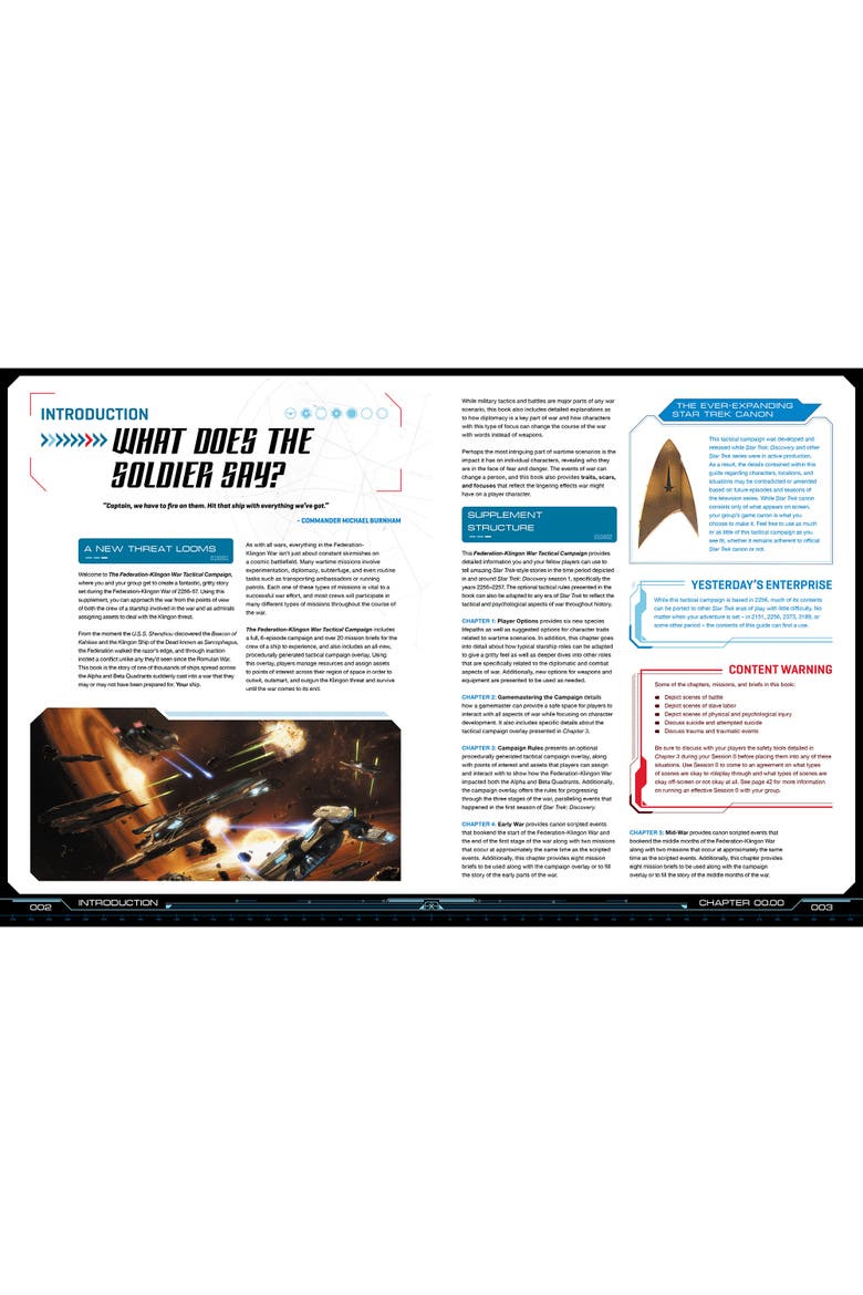 Star Trek Adventures, The Federation-Klingon War Campaign, Alternate, color, Multicolored