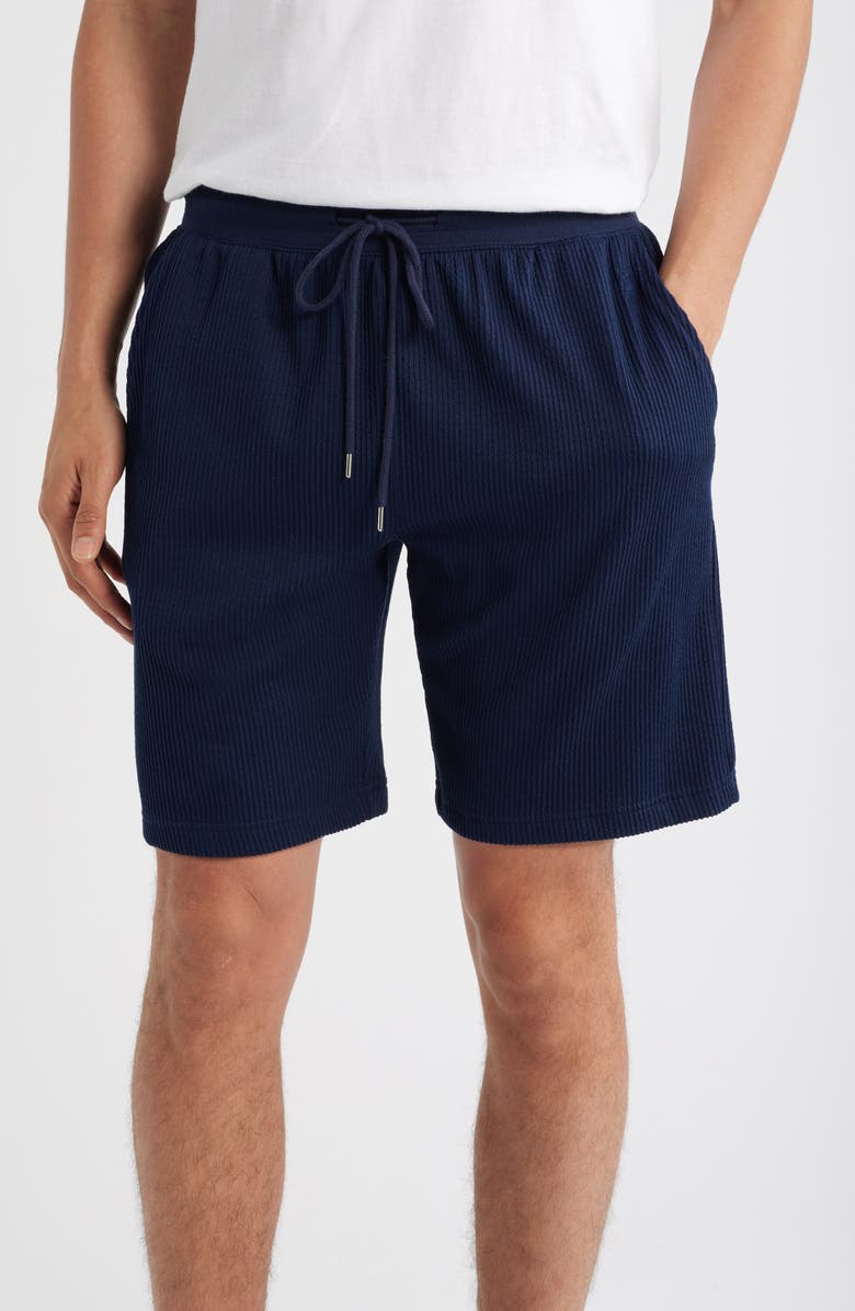 Polo Ralph Lauren Seersucker Pajama Shorts, Main, color, Cruise Navy / Cruise Navy Pp