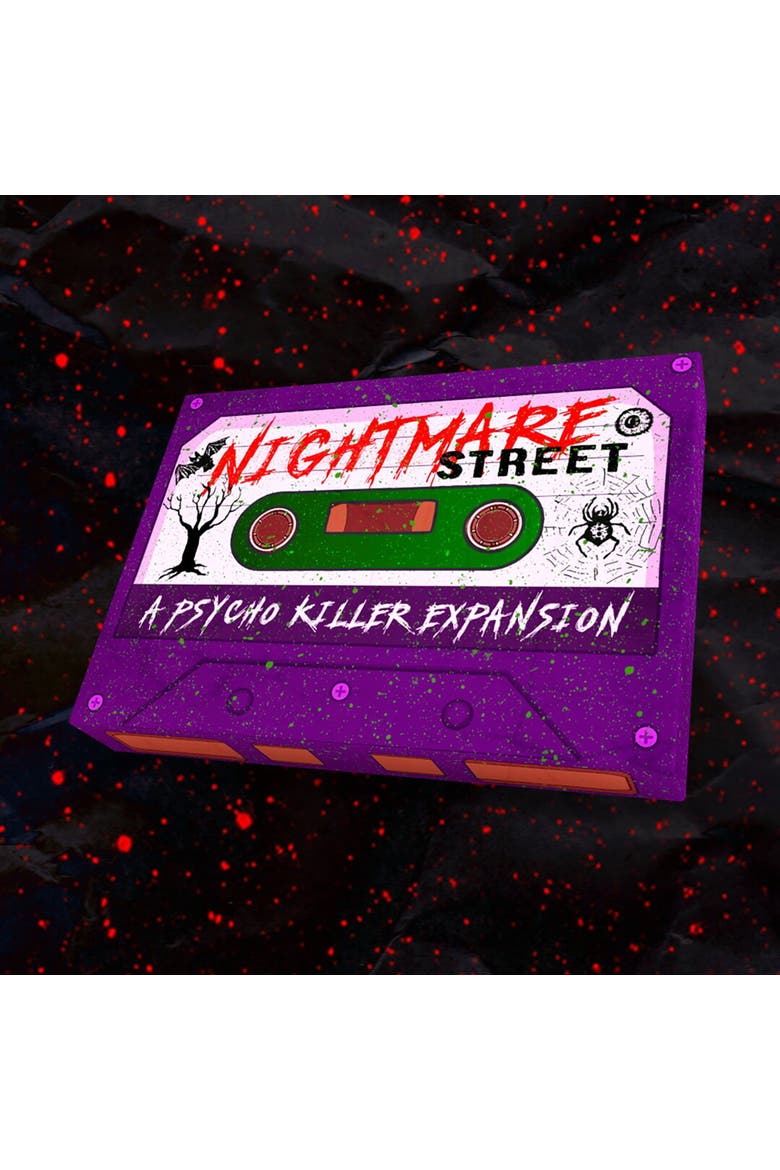 Nightmare Street Expansion Party Card Game, Alternate, color, Purple