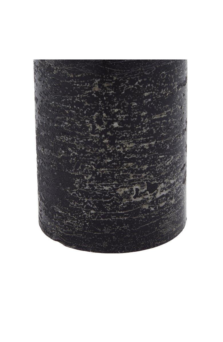 SONOMA SAGE HOME Black Wax Traditional Flameless Candle with Remote Control - Set of 3, Alternate, color, Black