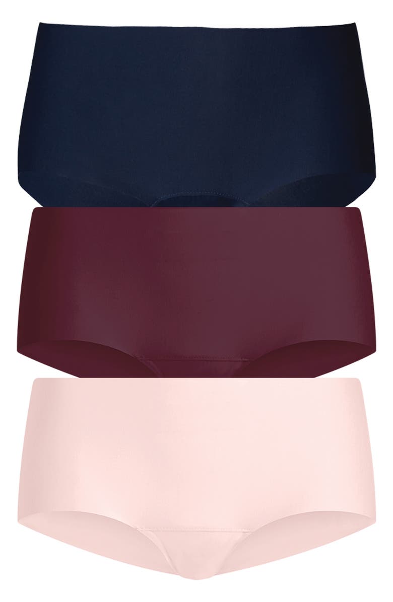 Commando Butter Assorted 3-Pack Hipster Panties, Alternate, color, Multi Colored Or Pac