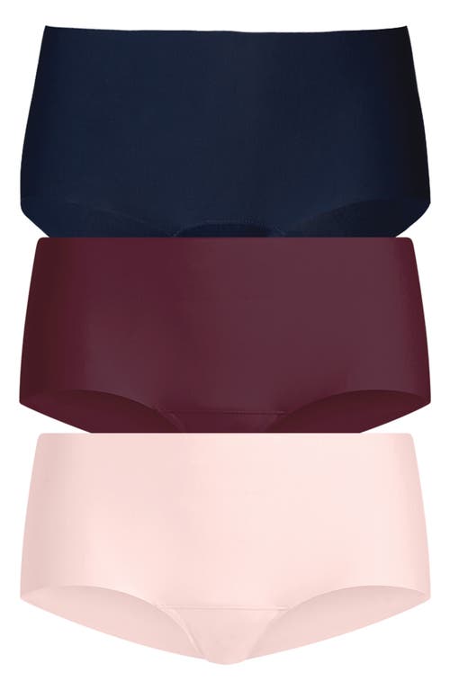 Commando Butter Assorted 3-pack Hipster Panties In Blue