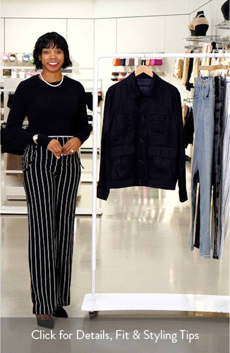 Adam Linen Jacket, sales video thumbnail