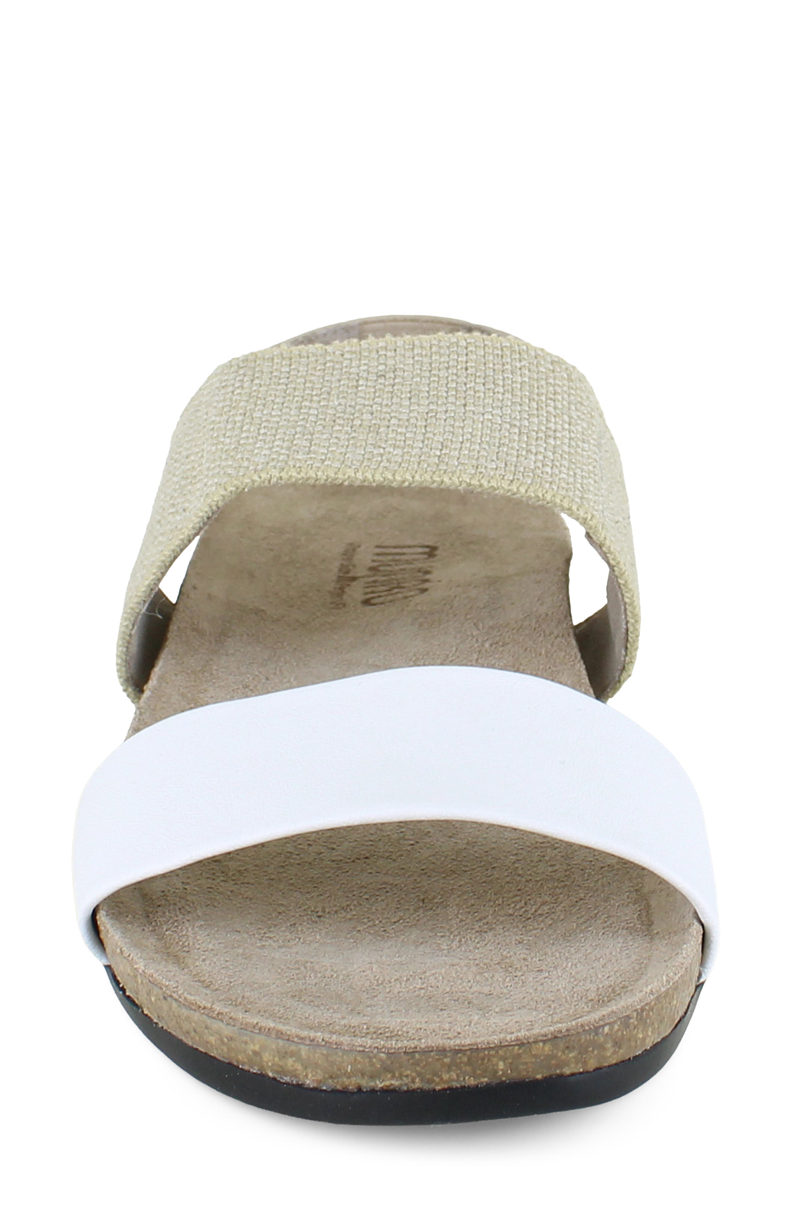 Munro Pisces Sandal, Alternate, color, White/ Natural
