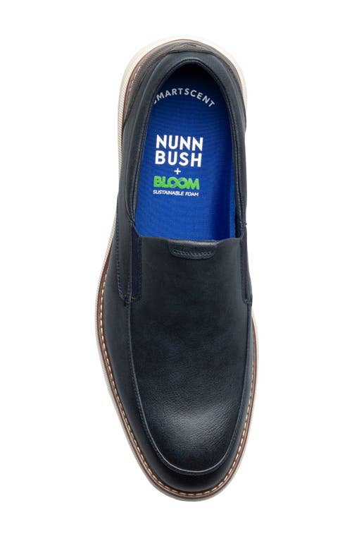 Nunn Bush Chase Moc Toe Loafer In Navy Multi