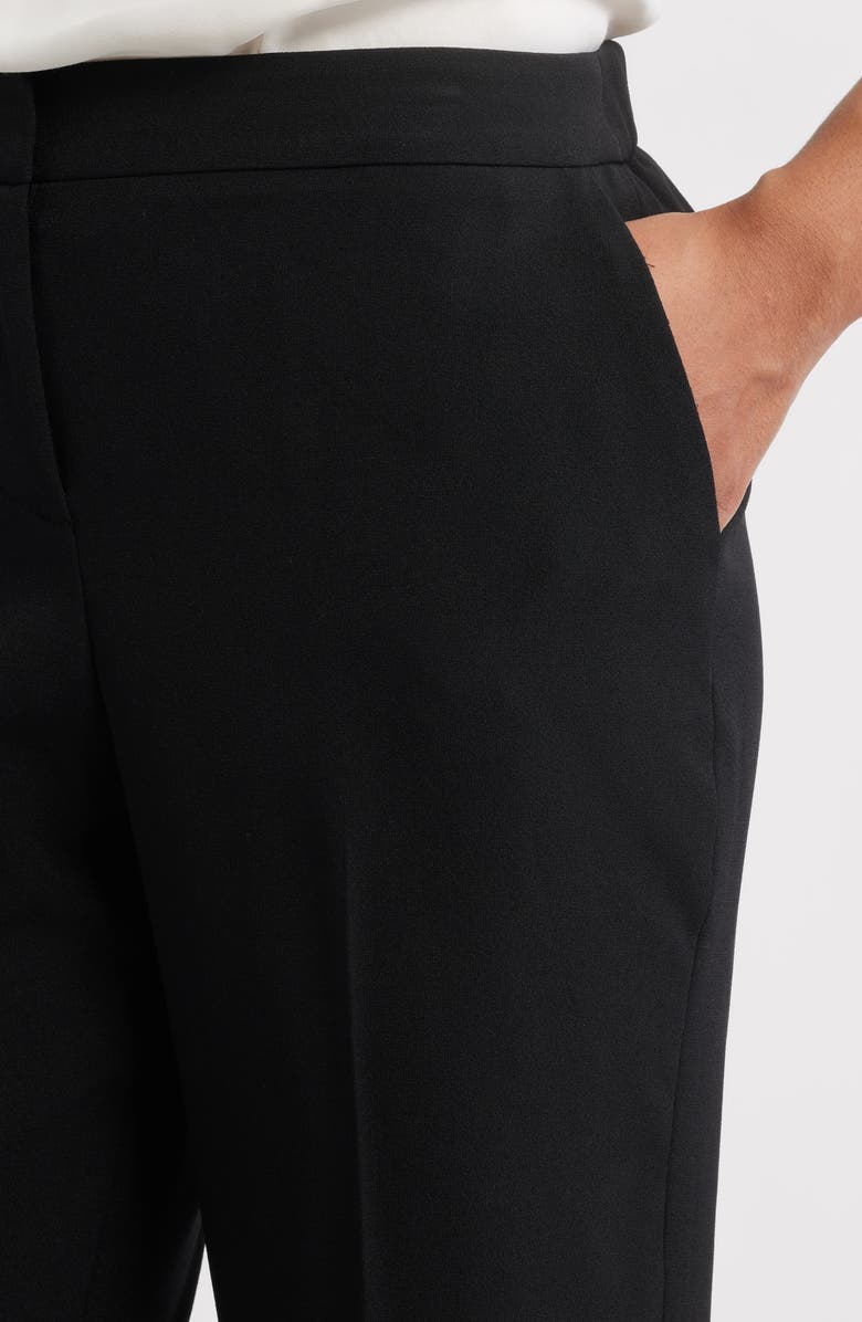 KASPER Straight Leg Pants, Alternate, color, Black