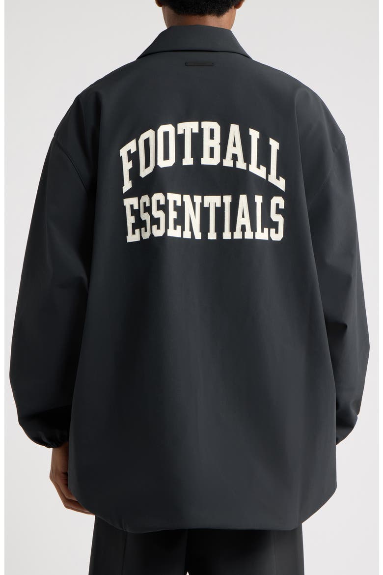 x NFL Coach Jacket, Alternate, color, BLACK