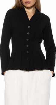Alexia Admor Amaris Cinched Waist Button-Up Shirt
