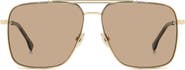 Victoria Beckham VB 1019/S 60mm Rectangular Aviator Sunglasses