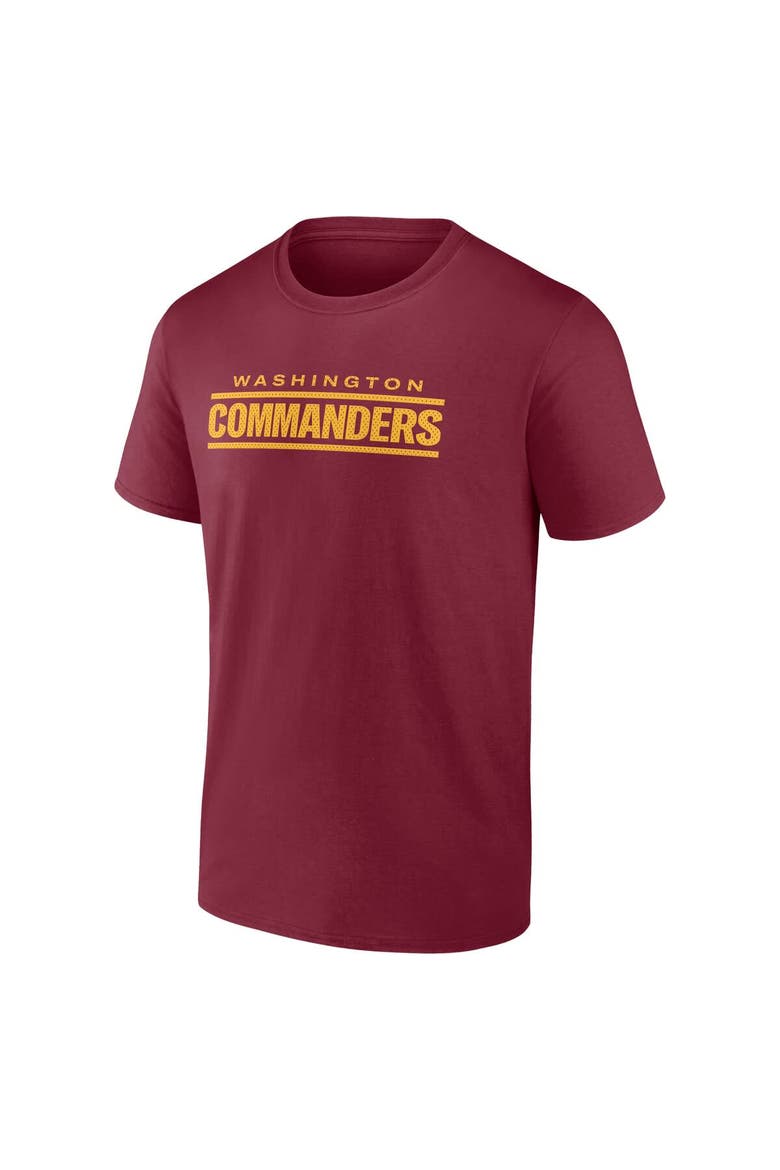 Men's Fanatics  Burgundy Washington Commanders Big & Tall Number One Dad T-Shirt, Alternate, color, Burgundy