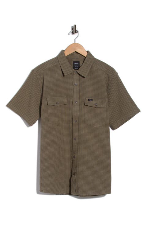 Costa Plaid Button-Up Shirt