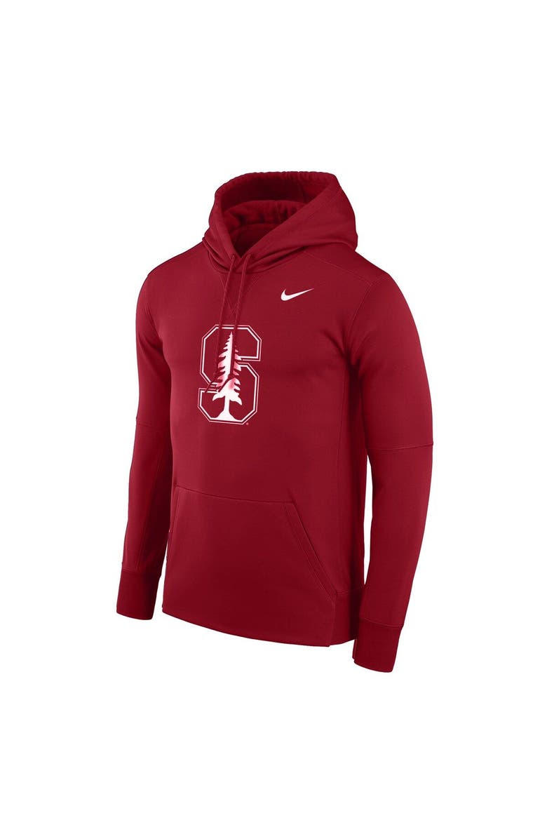 Nike Men's Nike Cardinal Stanford Cardinal Logo Club Pullover Hoodie, Alternate, color, 