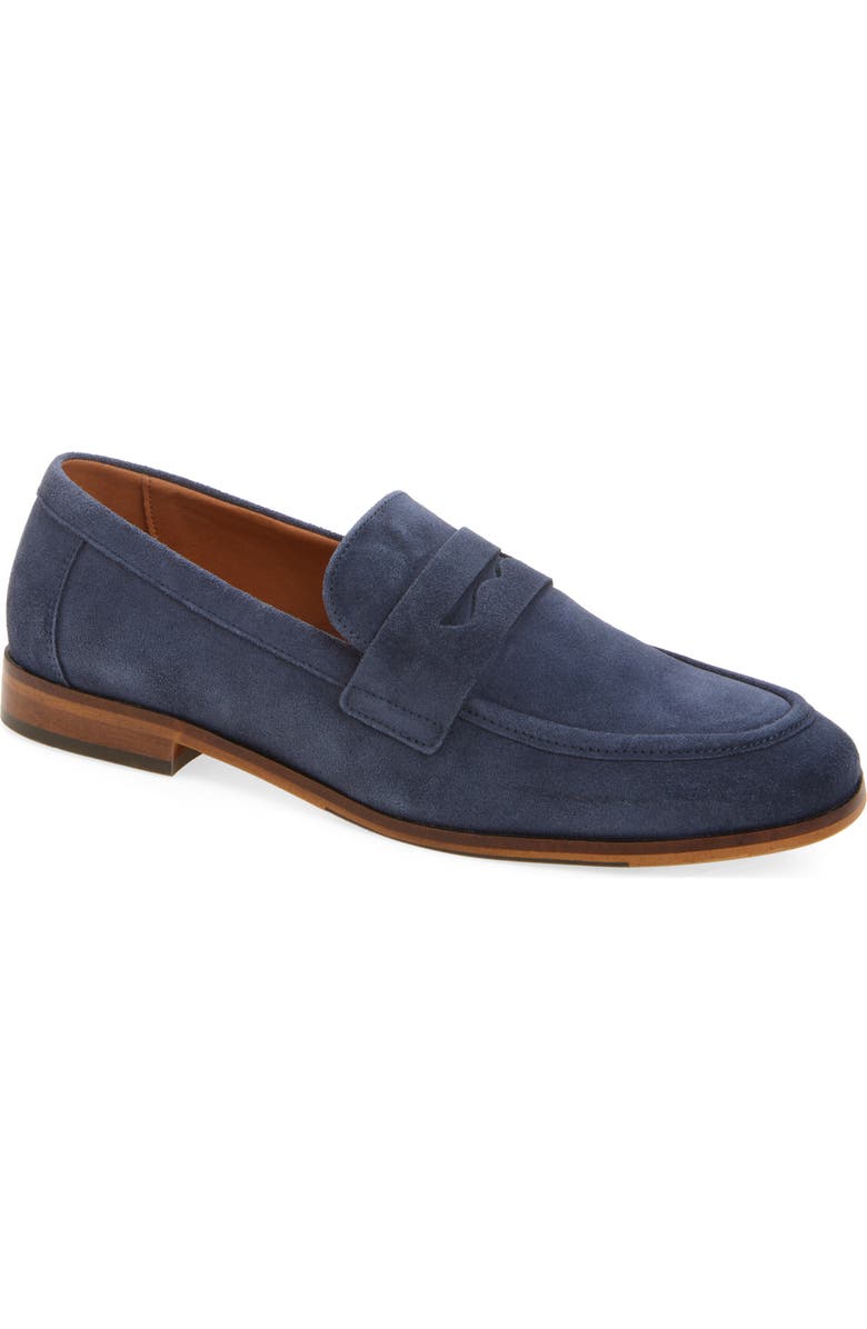 Bruno Magli Modena Loafer, Main, color, Blue Suede