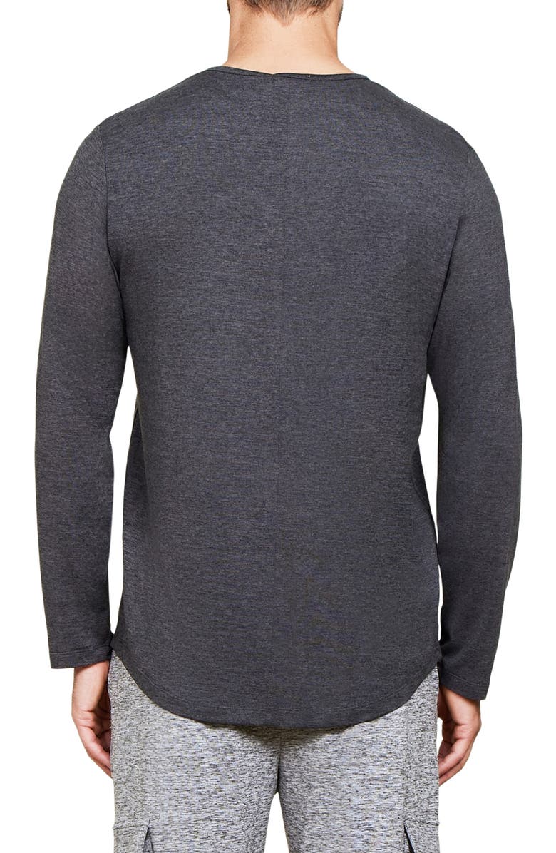 Barefoot Dreams<sup>®</sup> Malibu Collection<sup>®</sup> Butterchic Knit<sup>®</sup> Henley, Alternate, color,