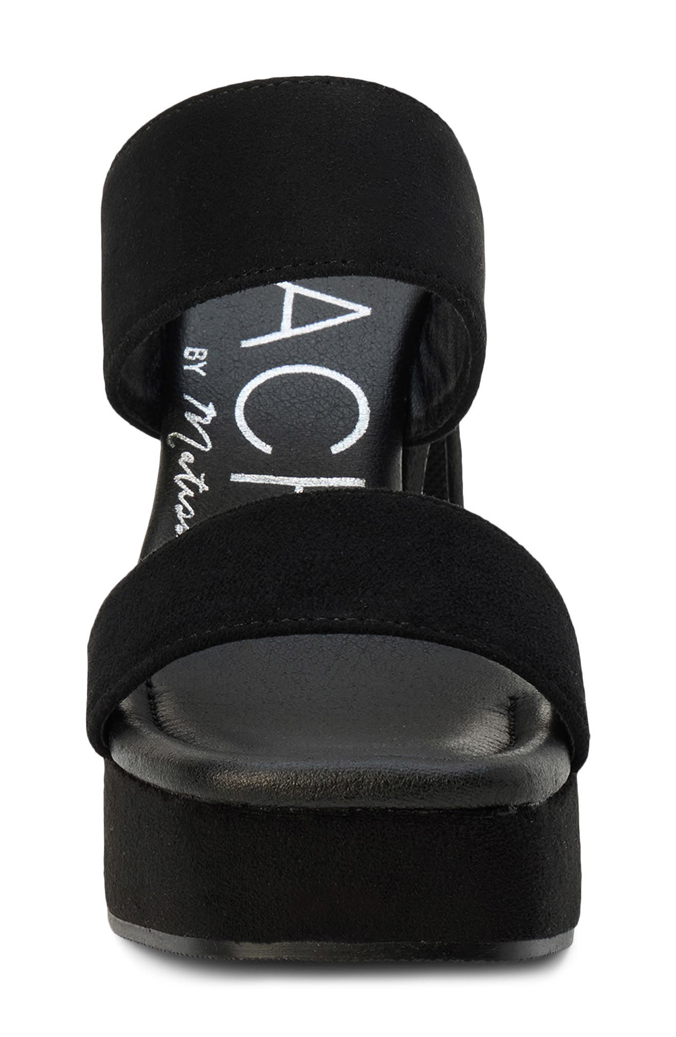 Coconuts by Matisse Gem Platform Sandal, Alternate, color, Ebony