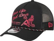 New Era Men's New Era Black Arizona Cardinals Gas Station 9FORTY A-Frame M-Crown Adjustable Trucker Hat