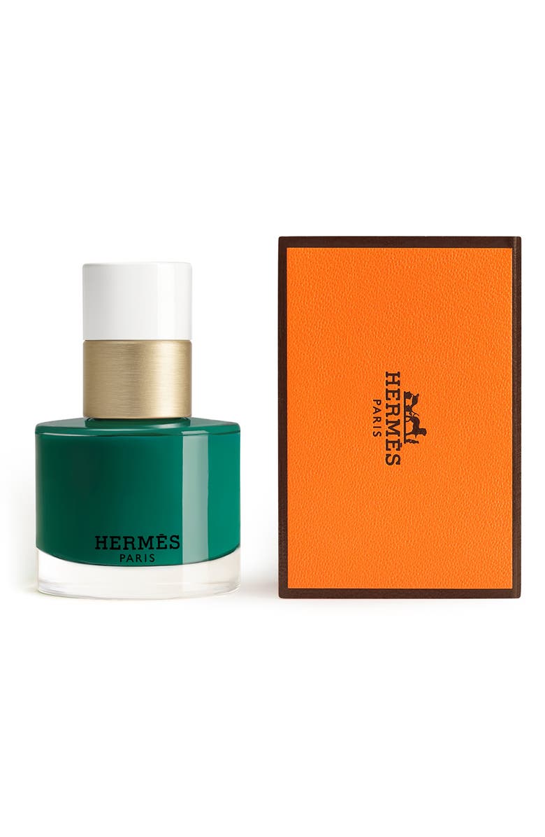 Hermès Les Mains Hermès - Nail Enamel, Alternate, color, 91 Vert Ecossais