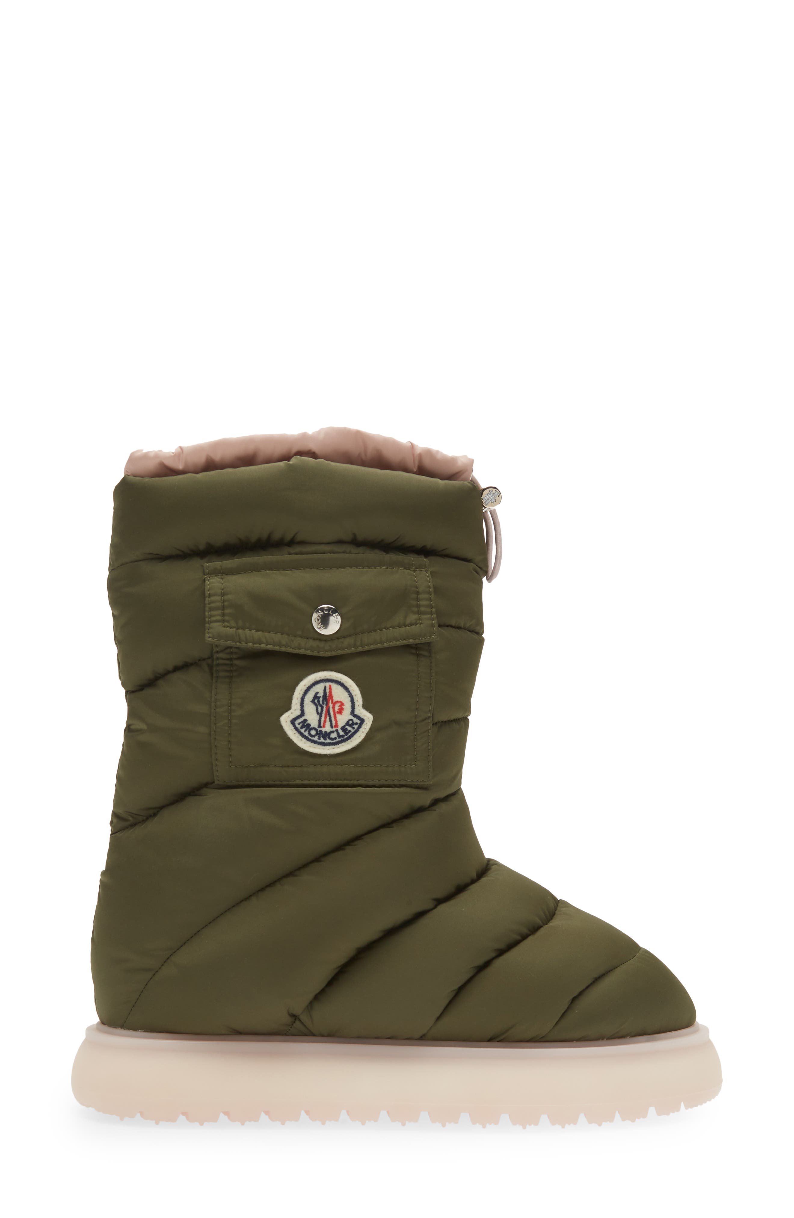 Moncler Gaia Pocket Puffer Snow Boot, Alternate, color, 