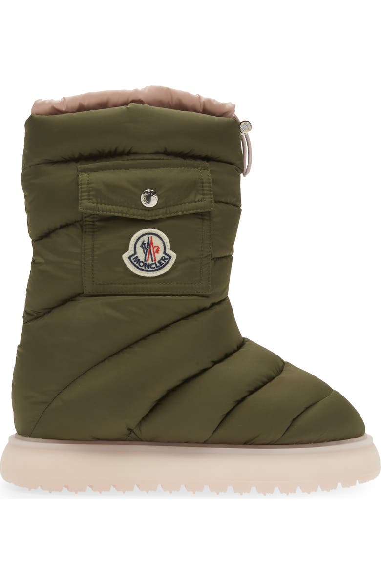 Moncler Gaia Pocket Puffer Snow Boot, Alternate, color,