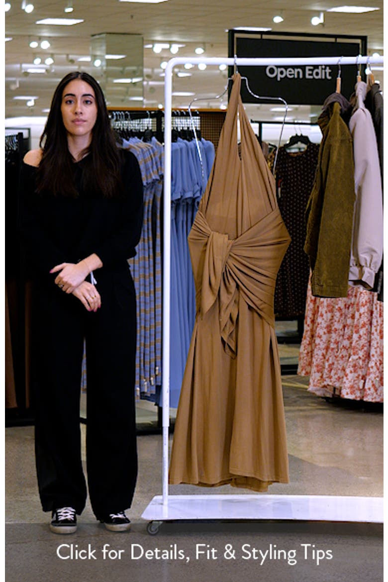 Heavenly Maxi Halter Dress video