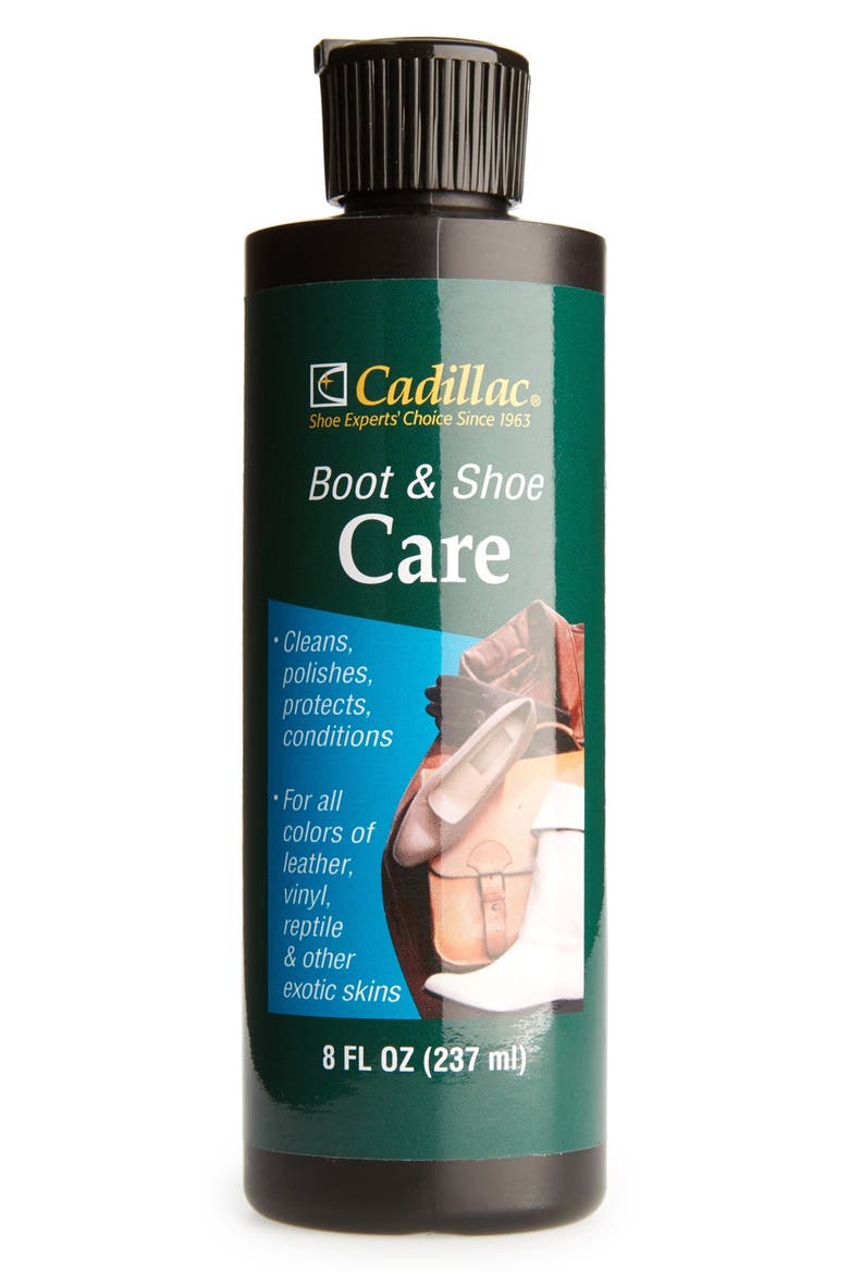 Cadillac Boot & Shoe Care Leather Conditioner, Main, color, NO COLOR