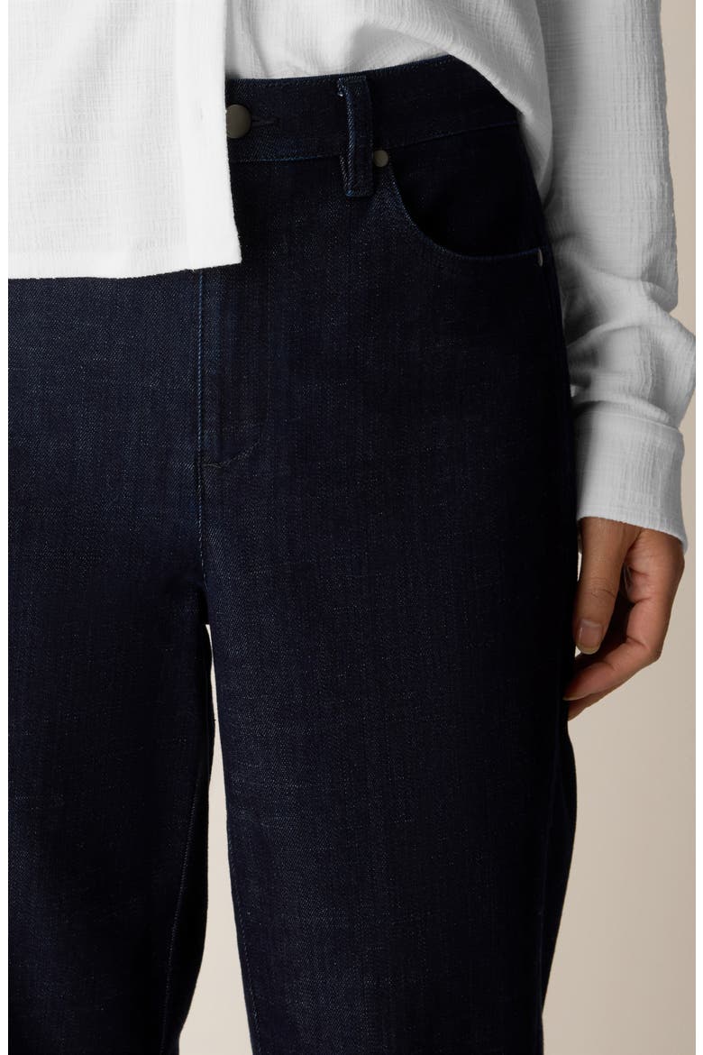 Ankle Lantern Jeans, Alternate, color, DEEP INDIGO