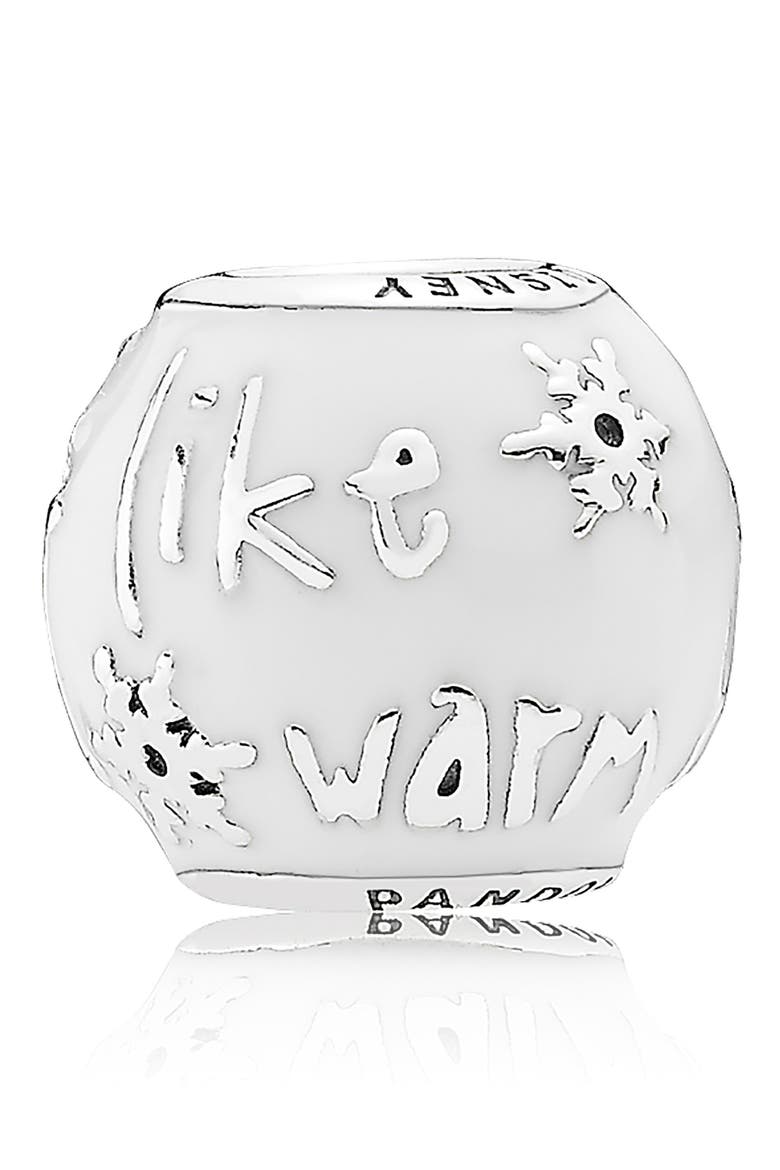 Disney Olaf Charm, Alternate, color, SILVER