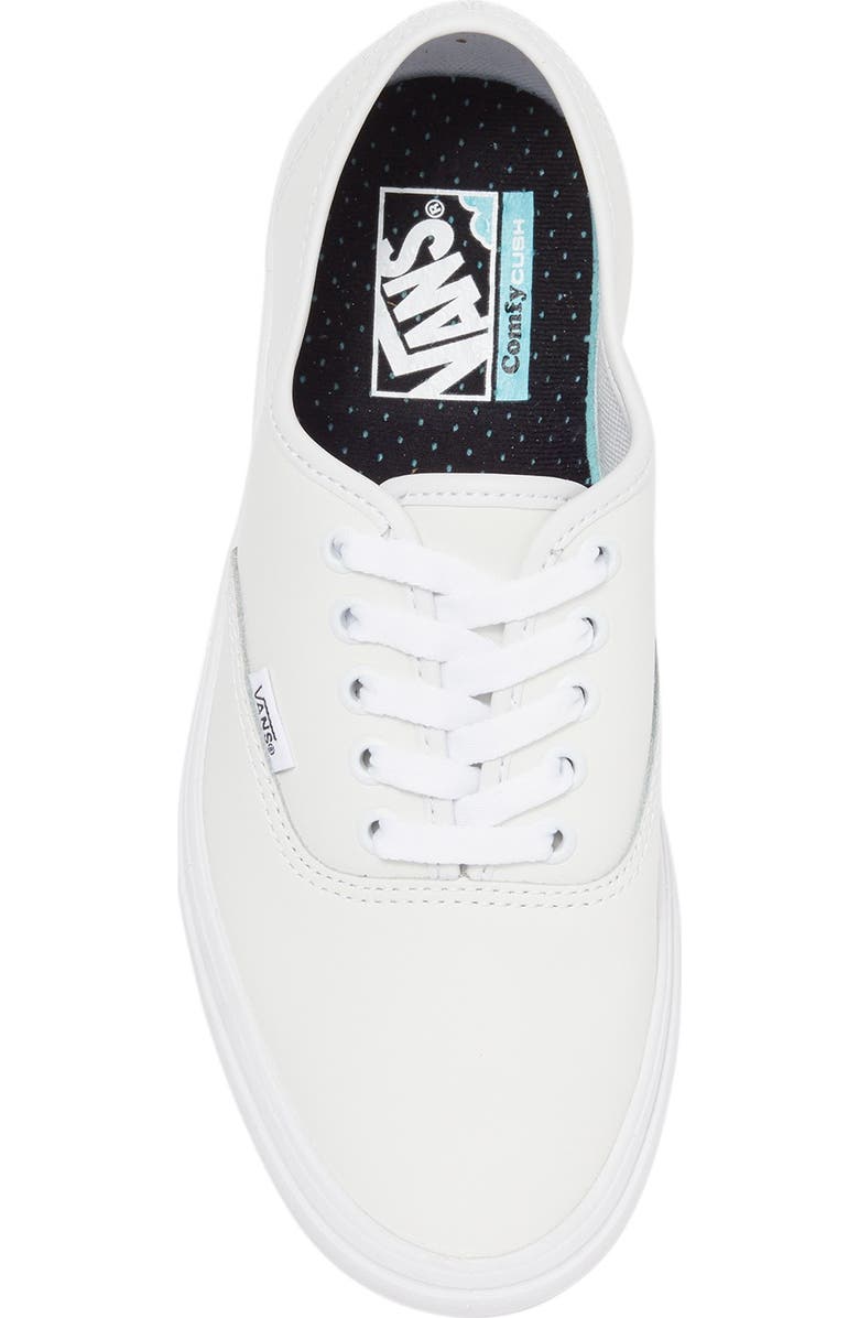 Vans Comfy Cush Leather Sneaker, Alternate, color,