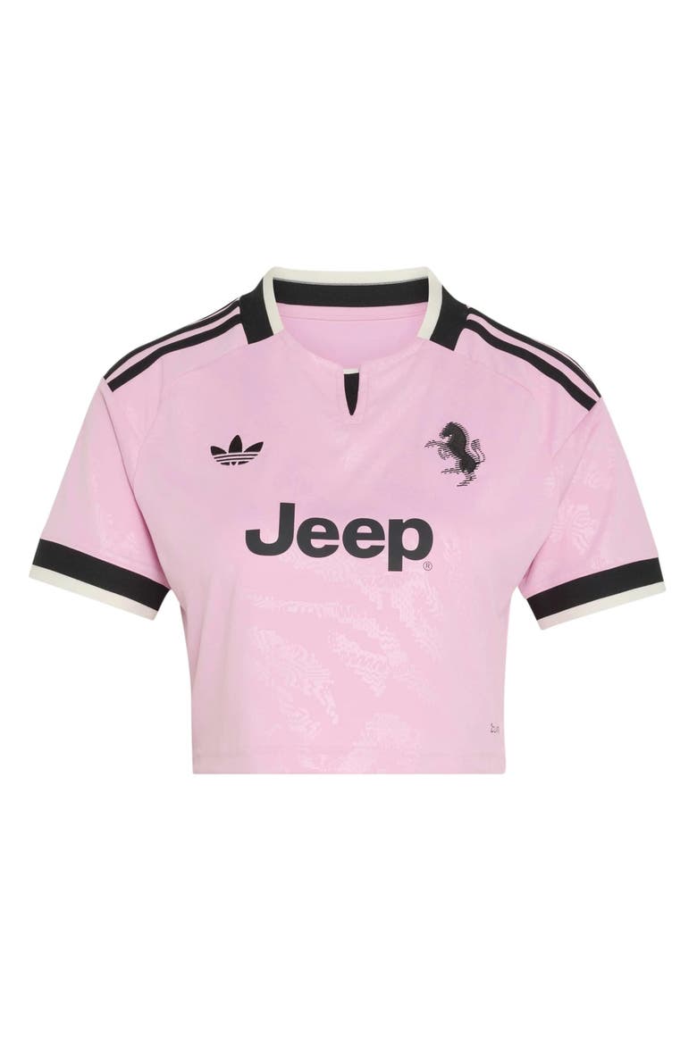 Women's adidas Pink Juventus 2026/27 Away Cropped Replica Jersey, Alternate, color, Pink