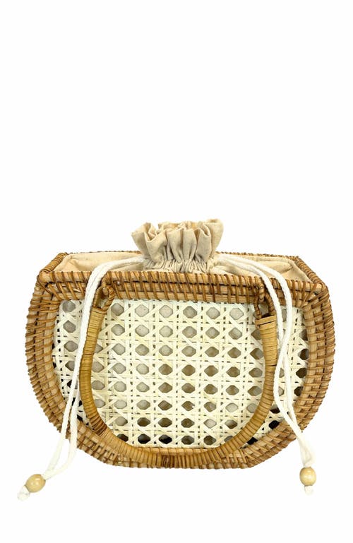 Jelavu Amelia Small Satchel Bag In Natural
