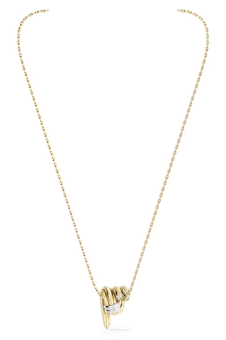 Oera 18k Gold Diamond Pendant Necklace, Alternate, color, 18K YELLOW GOLD