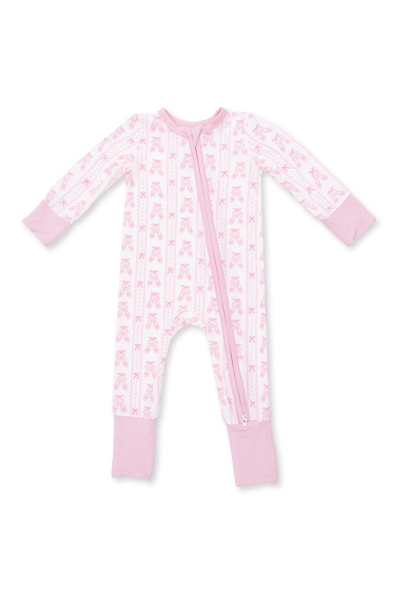 Kids' Ballet Shoes Convertible Romper, Main, color, IVORY PINK
