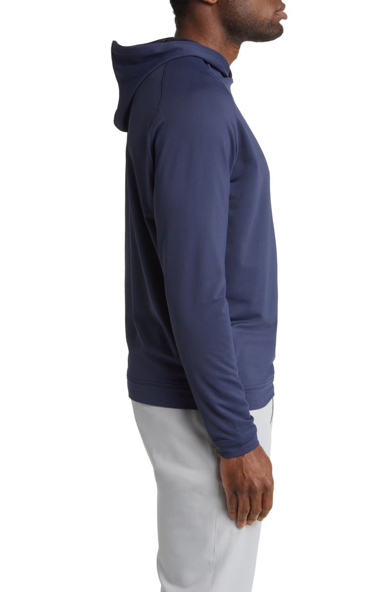 Peter Millar Pine Performance Hoodie, Alternate, color, Navy