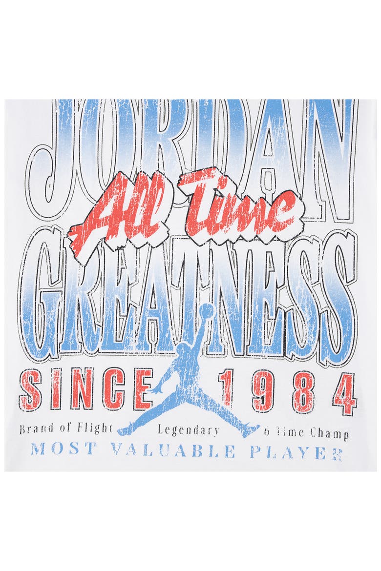Kids' MJ All Time Greatest Graphic T-Shirt, Alternate, color, WHITE