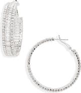 Tasha Crystal Hoop Earrings