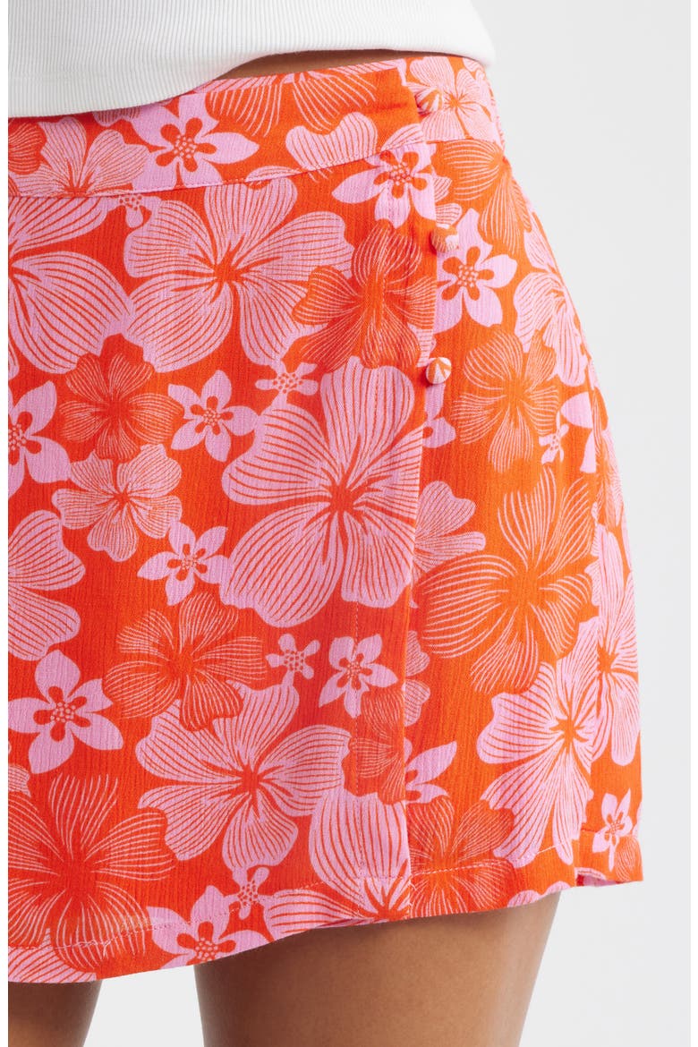 Aloha State Miniskort, Alternate, color, RED