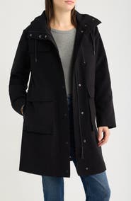 Bernardo Hooded Raincoat